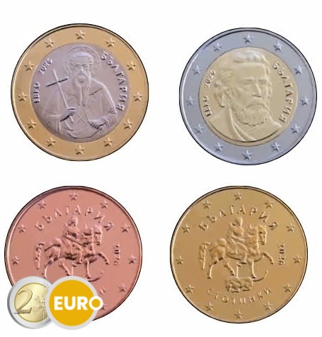 Euro set UNC Bulgaria 2026