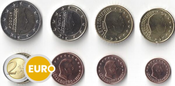 Euro set UNC Luxemburg 2024