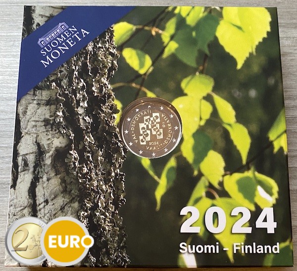 2 euro Finland 2024 - Verkiezingen en democratie BE Proof