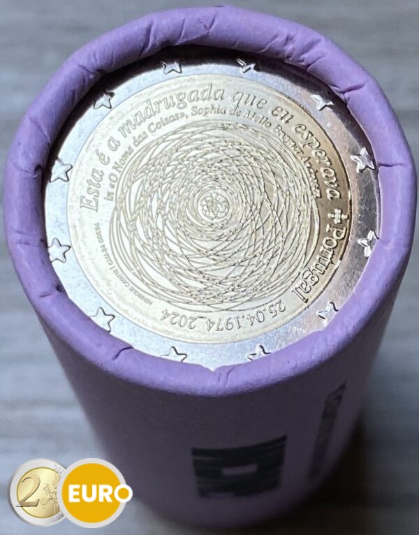 Rouleau 2 euros Portugal 2024 - 50 ans révolution