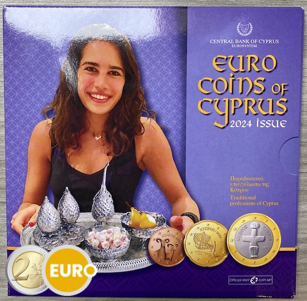 Euro Set BU FDC Cyprus 2024 Traditional Professions 2eurocommemorative ie euro-set-bu-fdc-cyprus-2024-traditional-professions-2eurocommemorative-ie