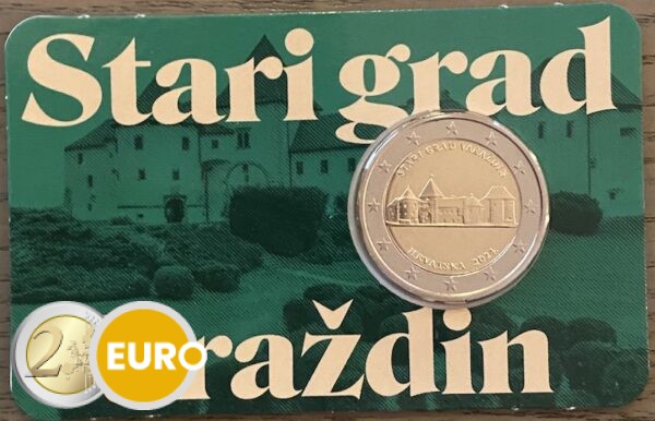 2 euro Croatia 2024 - Varaždin UNC Coincard