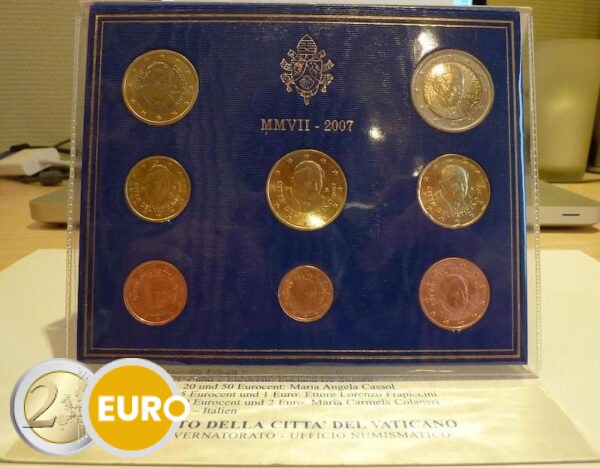 Euro set BU FDC Vatican 2007