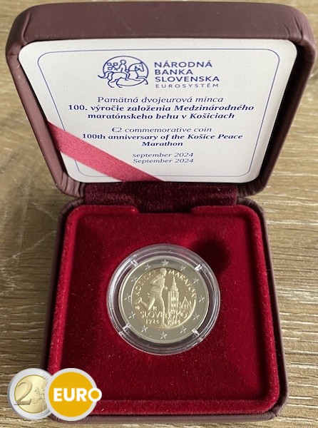 2 euro Slovakia 2024 - Marathon Košice BE Proof