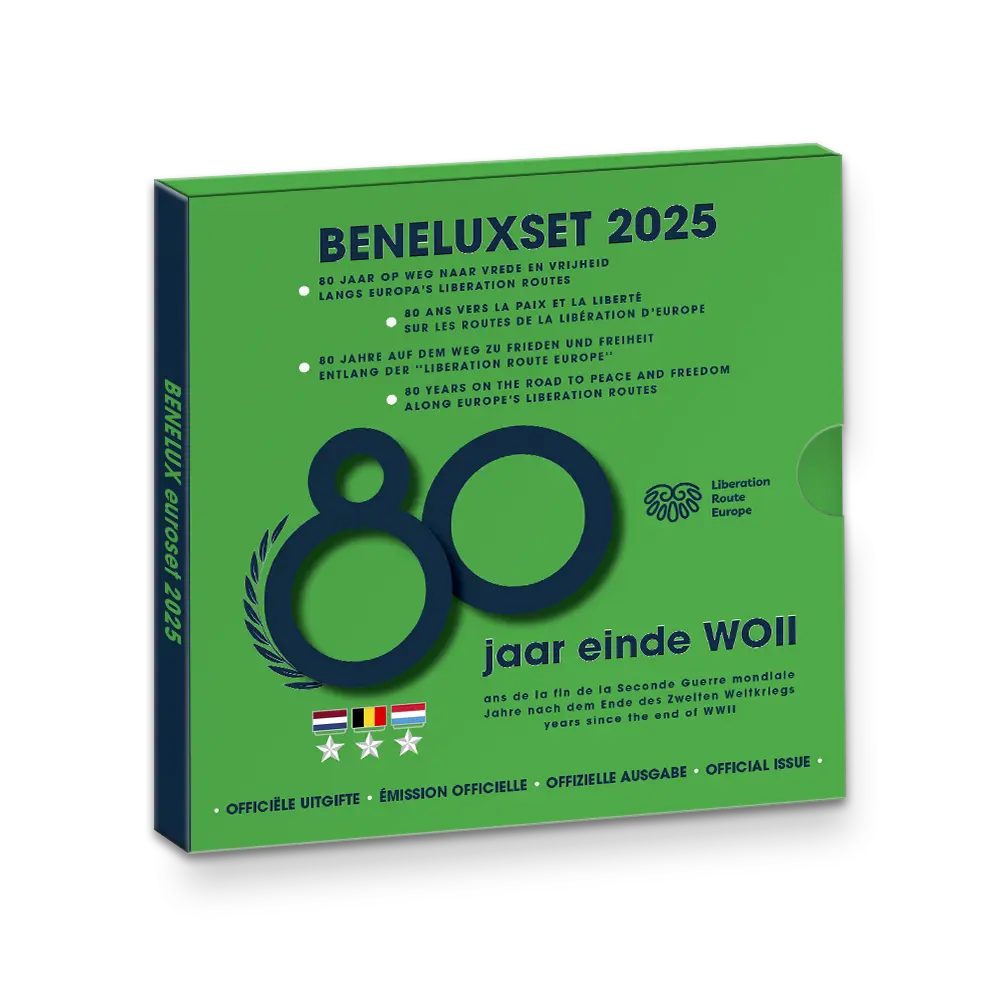 Euro set BU FDC Benelux 2025
