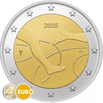 2 euro Finland 2025 - Athletics Games UNC