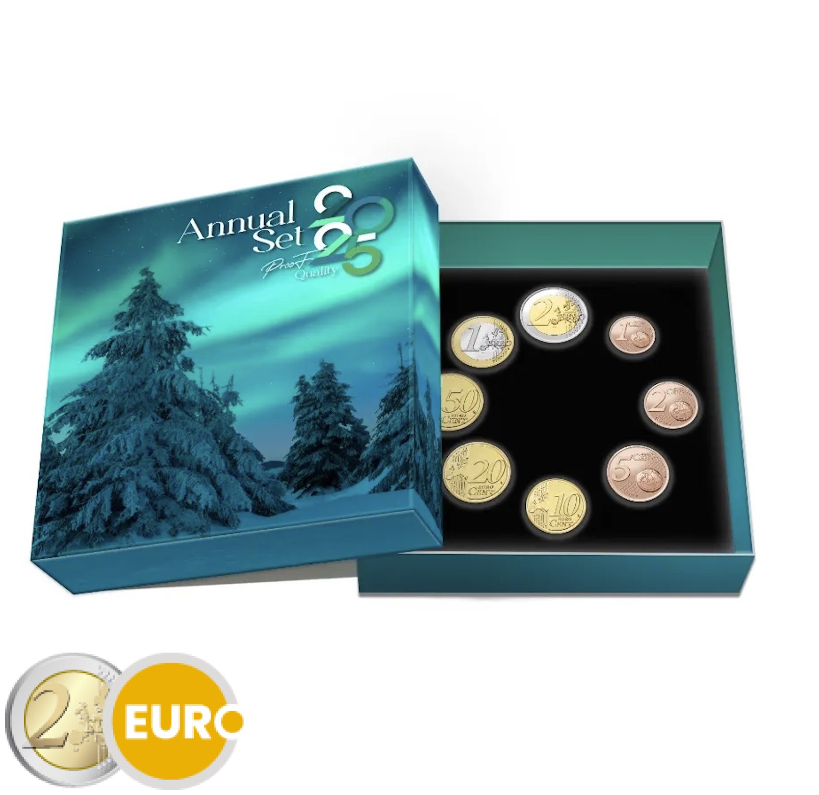 Euro set BE Proof Finland 2025