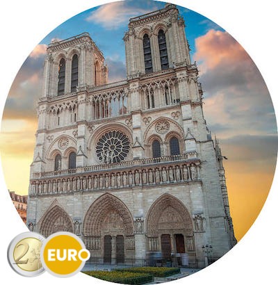 2 euro France 2025 - Notre Dame of Paris UNC