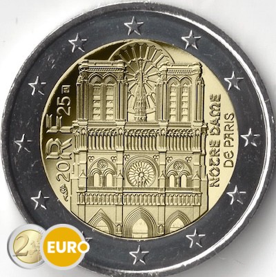 2 euro France 2025 - Notre Dame of Paris UNC