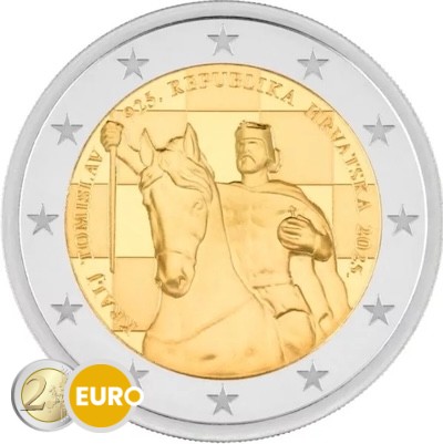 2 euro Croatia 2025 - 1100 years Croatia UNC