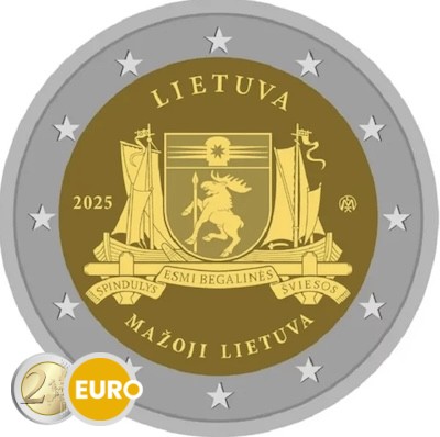 2 euro Lithuania 2025 - Mažoji Lietuva UNC