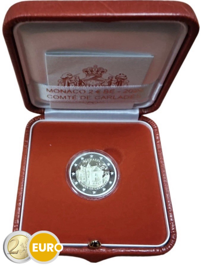 2 euro Monaco 2025 - Old fief of Carladès BE Proof