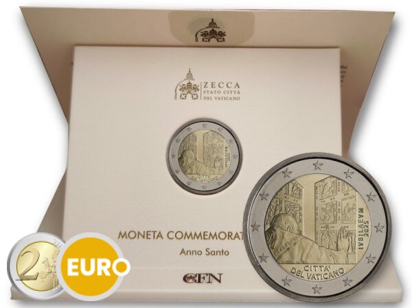 2 euro Vatican 2025 - Holy Year BU FDC