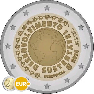 2 euro Portugal 2025 - Sustainable development UNC