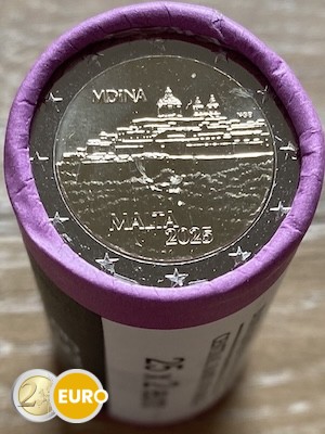 Roll 2 euro Malta 2025 - Mdina