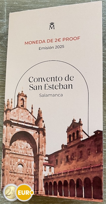 2 euro Spain 2025 - Old town of Salamanca BE Proof
