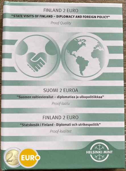 2 euro Finland 2025 - Diplomacy and Foreign Policy BE Proof