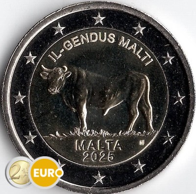 2 euro Malta 2025 - Maltese ox UNC