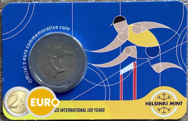 2 Euro Finnland 2025 - Leichtathletikspiele Stgl. Coincard EN