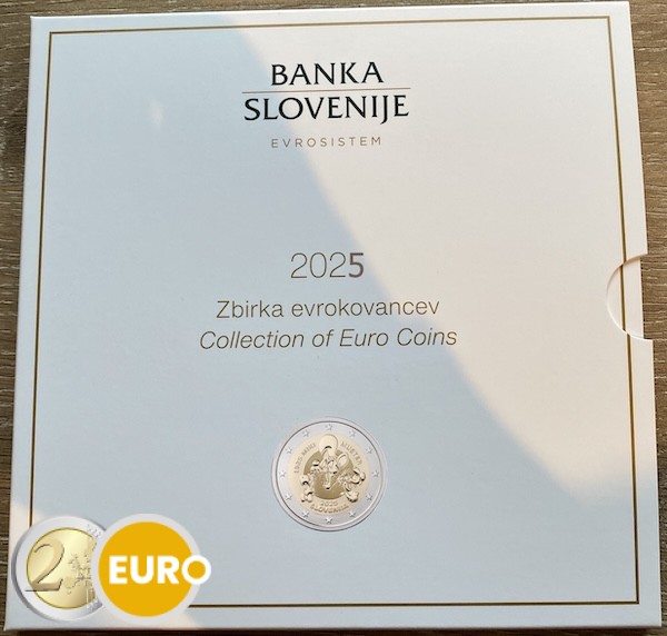 Euro set BU FDC Slovenia 2025