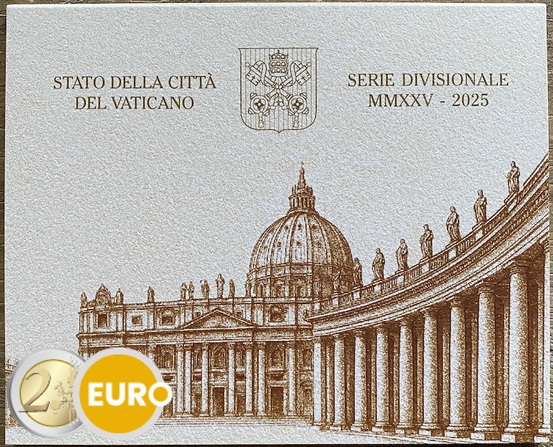 Euro set BU FDC Vatican 2025