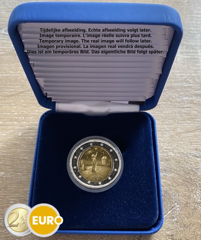 2 euro Belgium 2026 - National Geographic Institute and Royal Observatory BE Proof