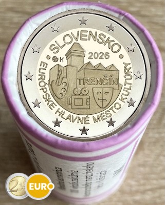 Roll 2 euro Slovakia 2026 - Trenčín