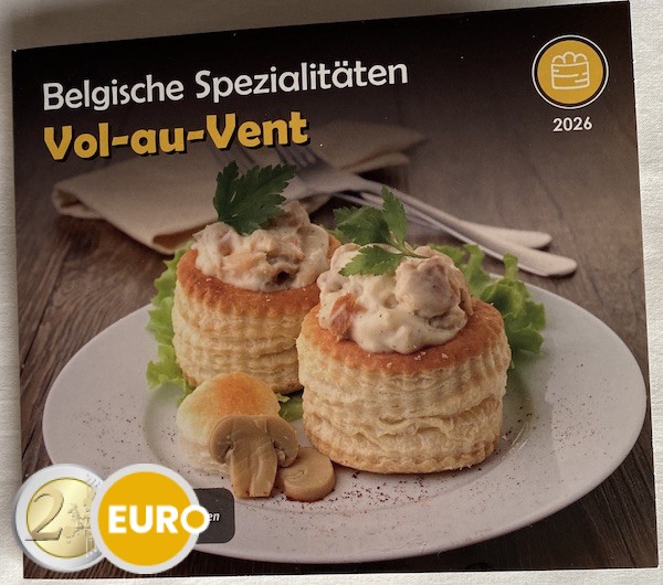 Euro set BU FDC Belgium 2026 Vol-au-vent - WMF