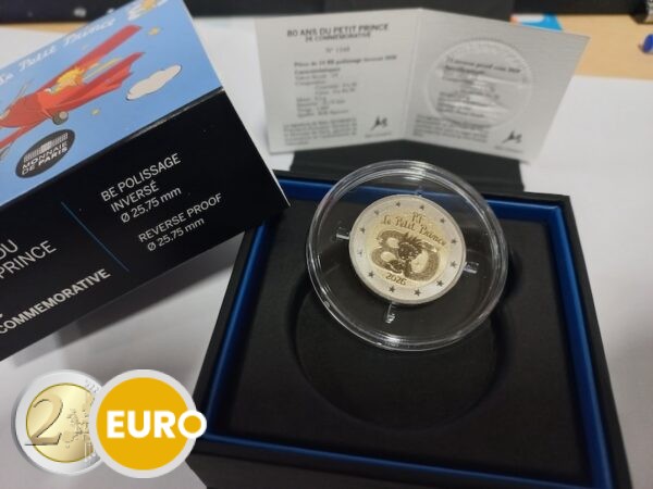2 euro France 2026 - Little Prince BE Reverse Proof