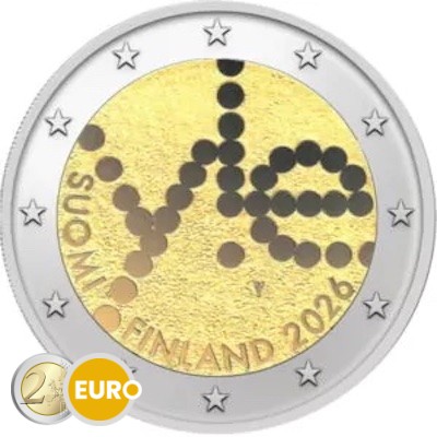 2 euro Finland 2026 - Finnish broadcasting Yleisradio UNC