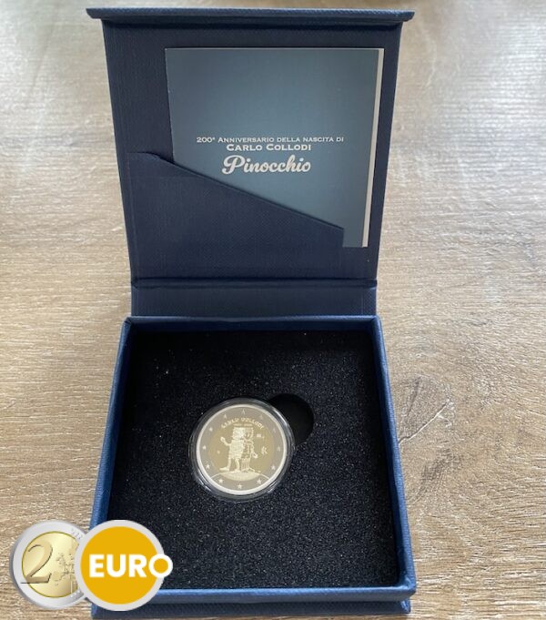 2 euro Italie 2026 - Carlo Collodi Pinocchio BE Proof