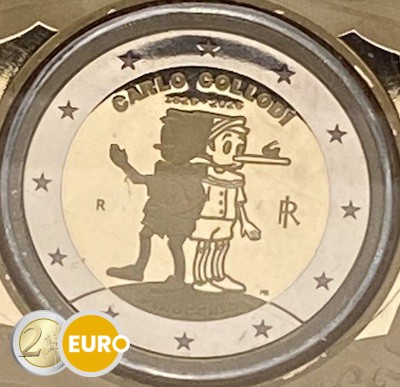 2 euro Italy 2026 - Carlo Collodi Pinocchio UNC