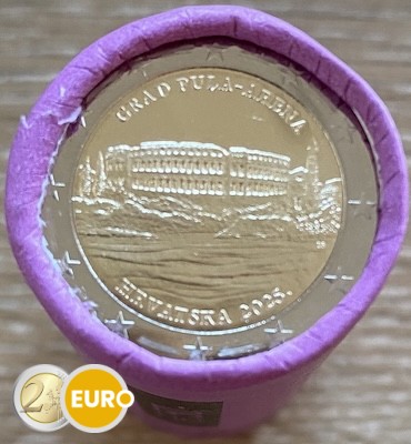 Roll 2 euro Croatia 2025 - Pula Amphitheatre