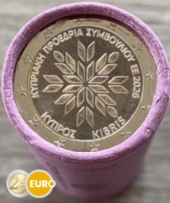 Roll 2 euro Cyprus 2026 - EU Presidency