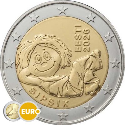 2 euro Estonia 2026 - Sipsik UNC