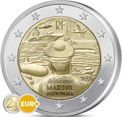 2 euro France 2026 - French Navy UNC