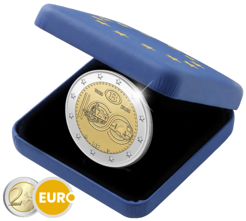 2 euro Belgium 2026 - NMBS / SNCB BE Proof