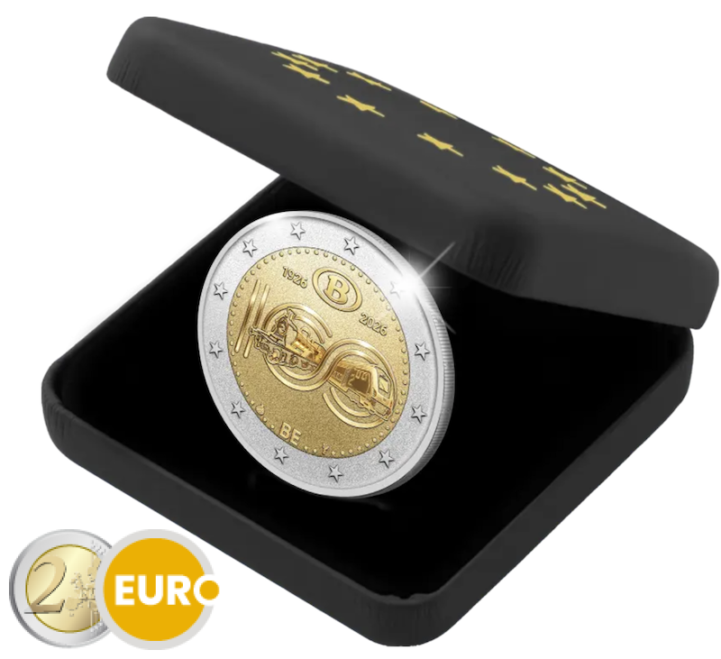 2 euro Belgium 2026 - NMBS / SNCB BE Reverse Proof