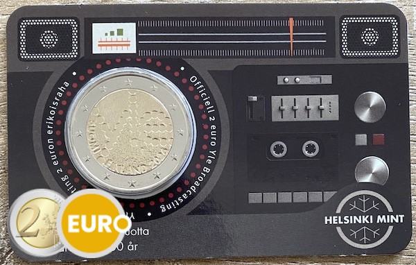 2 euro Finland 2026 - Finnish broadcasting Yleisradio BU FDC Coincard FI / SE