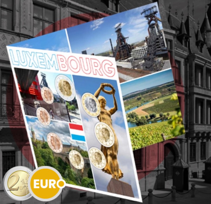 Euro set BU FDC Luxembourg 2026