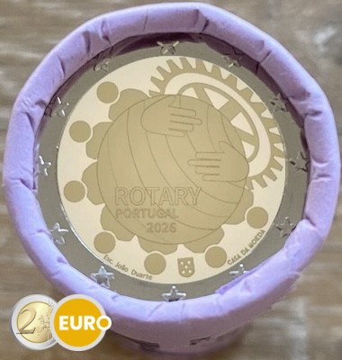 Roll 2 euro Portugal 2026 - Rotary Club