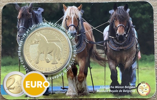 2,50 euro Belgium 2026 - Belgian Draught BU FDC Coincard FR