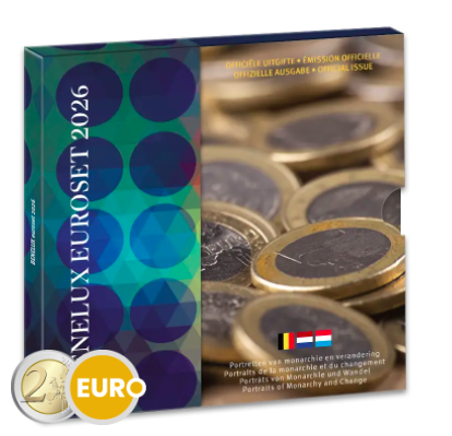 Euro set BU FDC Benelux 2026