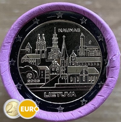 Rouleau 2 euros Lituanie 2026 - Ville de Kaunas