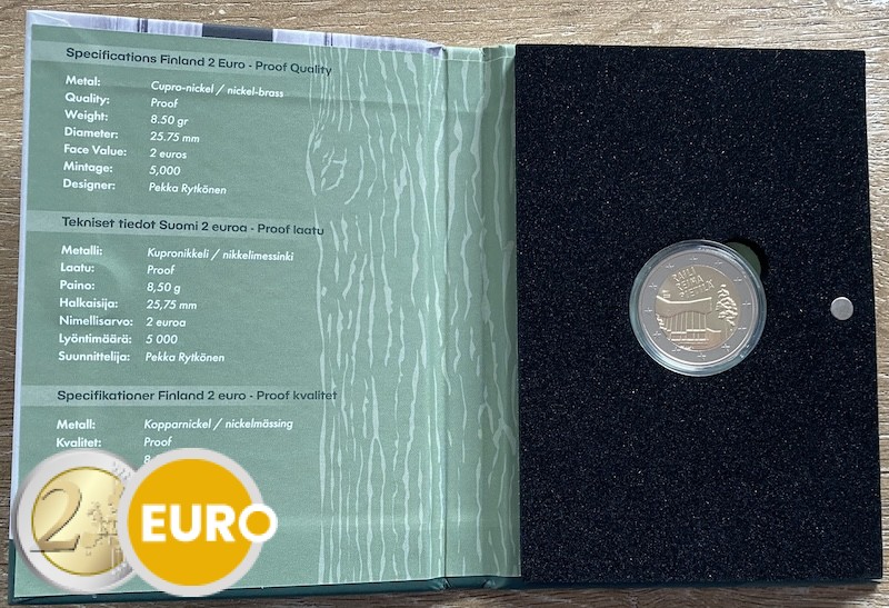 2 euro Finland 2026 - Raili and Reima Pietilä BE Proof